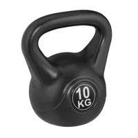 relaxdays Kettlebell black 10,0 kg