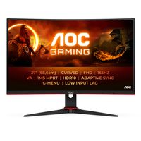 AOC G2 C27G2E/BK 68,6 cm (27") PC-Flachbildschirm mit 1920 x 1080 Pixeln Schwarz, Rot