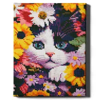 5D Diamant Painting DIY Malerei Stickerei Vollbedeckung Holzrahme Oh Art