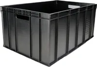 BADfabrik24 Transportbox Kunststoff schwarz
