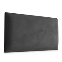Muralo Wandkissen Wandpolster Bettkopfteil Wandpaneel Schlafzimmer 50x30 Graphit