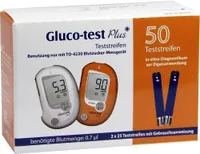 Gluco Test Plus Blutzuckerteststreifen 50 St