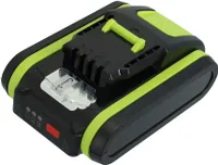 vhbw Akku kompatibel mit Worx WR155E, WR130E, WR142E (2Ah, 20V, Li-Ion)