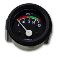 Voltmeter 8-16V universal