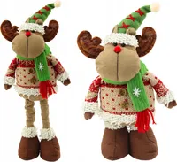 Weihnachts Rentier Ausziehbare Beine 45 cm Groß Dekor