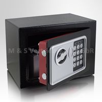 Minisafe elektronisch Schwarz