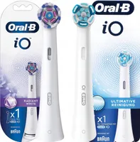 Oral-B Zahnbürstenaufsätze iO Radiant White Ultimate Clean Weiß 2 Stück