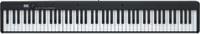 Přenosné piano, 88 kláves, zesílená protiváha, skládací elektronické piano, pro dospělé, pro mateřské školy, bluetooth klaviatura, elektronické piano, dodávka bez zástrčky, černá barva