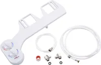 vidaXL Bidet-Aufsatz für Toilettensitz Heißes Kaltes Wasser Einzeldüse