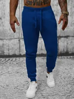 Ozonee Pánské tepláky Tadak indigo M