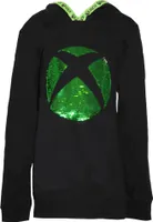 Xbox - Detská mikina s kapucňou "Logo" NS6450 (158) (Black)