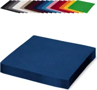 10er PACK Seiftücher 30x30 cm Waschlappen Seifhandtücher 100% Baumwolle, Farbe: Blau