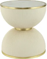 Beistelltisch Sisely 200 Creme