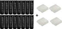 16X Eneloop PRO AA Akkus 1,2V 2500mAh wiederaufladbar + gratis Akkubox neuestes Modell