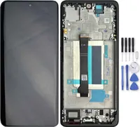 Für Xiaomi Redmi Note 13 Pro Plus Display Full LCD mit Rahmen Einheit Touch Ersatzteil Reparatur Schwarz