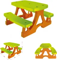 Mochtoys Kinderbank, Kindersitzgruppe 10722 für drinnen und draußen 79x78x49 cm