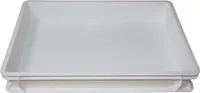 TAMLED Pizzaballenbox 60 x 40 x 9cm Aufbewahrungsbehälter Gärcontainer stapelbar