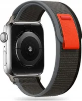 Armband Tech Protect Nylon für Apple Watch 4/ 5/ 6/ 7/ 8/ SE/ SE 2022 (38 / 40 / 41mm), Schwarz