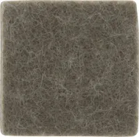 Tarrox Filzgleiter 25x25x6 mm eckig braun 8 Stück selbstklebend