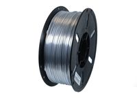 Filamentwerk PLA+ Shiney Silk Seide Silicium Silver (silber scheinend) 1,75mm Drucker Filament 1kg