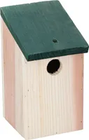 Lifetime Garden Vogelhaus - Niskasten für Vögel für Draußen - Perfect für Kleine Vögel - 12 x 14 x 22 CM - Holz