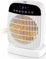 Silvercrest® Heizlüfter Heizgerät »SHLF 2000 E4« 2000 W mit Fernbedienung weiß