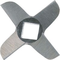 Westmark 14862250 Messer 4-flügelig, Stahl, Größe 8, für Westmark Fleischwolf, silber