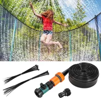 Trampolin Sprinkler,12m/39,3 Fu? Trampolin Wassersprinkler Trampolin Spray Wasserpark Garten Sprinkler,Sommer Outdoor Sprinkler Schlauch Wasserspiel Sprinkler für Kinder