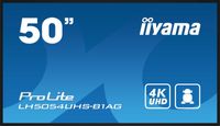 Iiyama 50 IN 3840X2160 4K UHD IPS - Plochý displej (TFT/LCD) - IPS