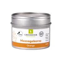 GREENDOOR Massagekerze  Orange