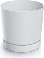 Prosperplast®, Doniczka, DPOP240-S449, Biały, Doniczka z podstawką