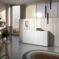 Sideboard >Tango< in weiss hochglanz - 174x92x40cm (BxHxT)