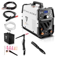 STAHLWERK DC TIG 200 Puls Pro Digitální TIG svárecka MMA a pulzní funkce