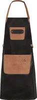 ALPHA Büffel Leder Grillschürze BBQ Kochschürze Küchenschürze