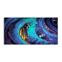 Coloray Obrázek vytištěný na plátně 120x60cm Nástěnné umění na plátně Malba Obraz na plátně - Malár, akvarel, barevný
