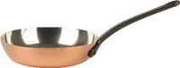 Cuisine Romefort | Kupferpfanne Ø 20 cm | verzinnt mit Gusseisengriff | Pfanne aus massivem Kupfer