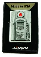 ZIPPO GAS PUMP EMBLEM Feuerzeug