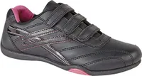 DEK Damen Raven 3 Turnschuhe / Sneakers mit Klettverschluss DF915 (39,5 EU) (Schwarz/Fuchsia)