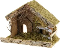 Betlém Merkloos - 32x17x25 cm - dřevo