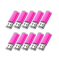 10x 8GB USB 2.0 Stick Flash USB Drive Kompakt USB Flashdrive Speicherstick Memorystick Farbe: Pink