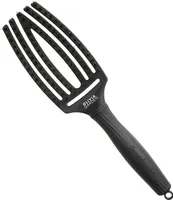 Olivia Garden Fingerbrush Care Iconic Boar & Nylon Full Black Haarbürste Medium