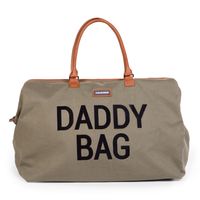 Childhome Daddy Bag Big Canvas Kaki; Cwdbbka