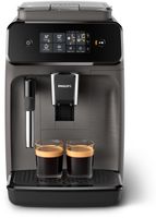 Philips Kaffeevollautomat für 2 Kaffeespezialitäten, Espressomaschine, 1,8 l, Kaffeebohnen, Eingebautes Mahlwerk, 1500 W, Schwarz (Aquafilter nicht im Lieferumfang enthalten)