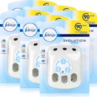 Febreze 3Volution Duftstecker für Nachfüllflakons  - Regulierbar (6er Pack)