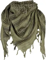 MFH PLO Tuch, "Shemagh", Supersoft, oliv-schwarz