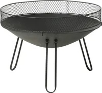 Gartenfeuerstelle mit tiefer Schale, Ø 60 x 44 cm
