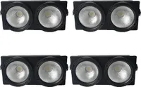 LED scénické osvetlenie, výkon 250 W, ovládanie DMX, 4 svetlá