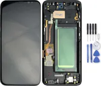 Für Samsung Galaxy S8 Display Full TFT LCD Einheit Touch Ersatzteil Reparatur Schwarz (ohne Fingerprint)