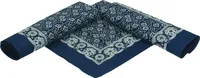 Betz 3er Pack Nickituch Bandana Richtfesttuch Halstuch klassisches Paisleymuster, Größe 55x55cm, Farbe marine blau