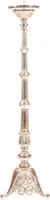 Altarleuchter vernickelt H 110 cm